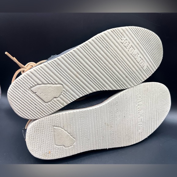 Santorisan- Womens Blue Boots- Unstructured, Size:40, Pre-Owned, Zipper back - Picture 8 of 9